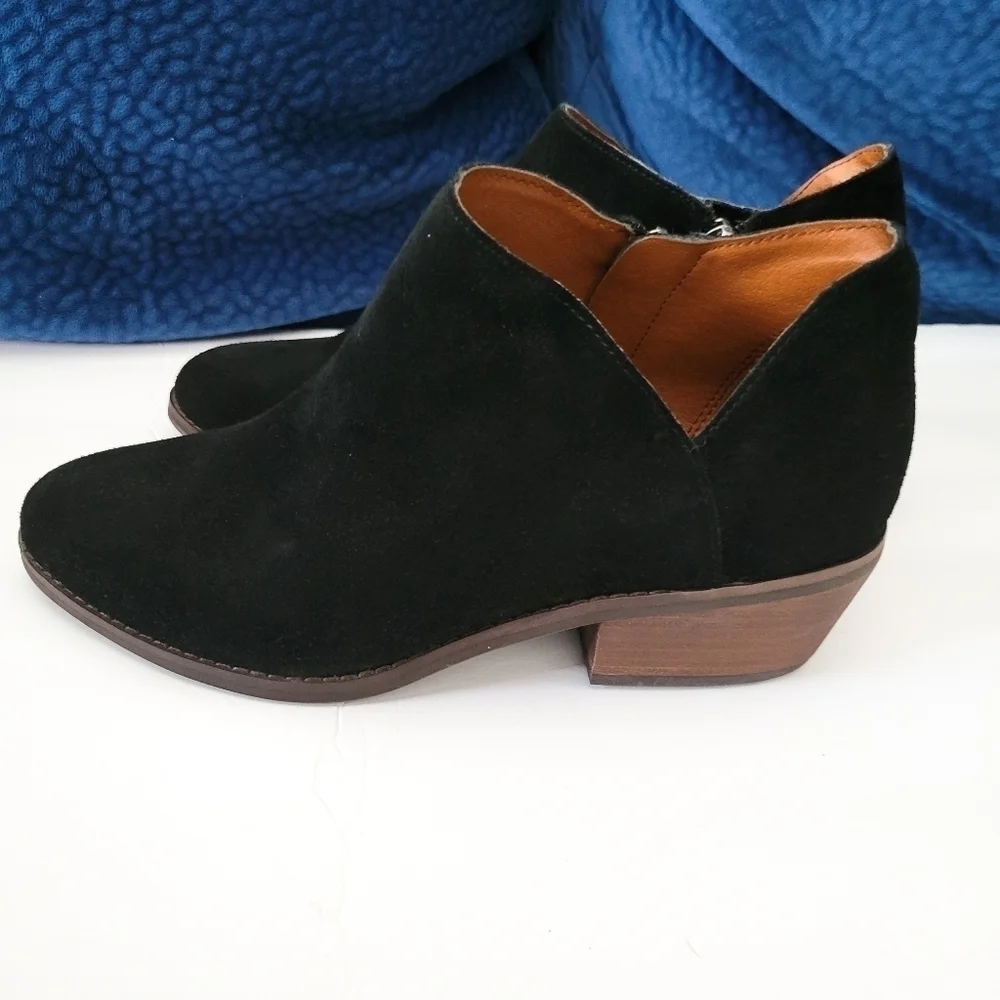 Lucky brand lp-fenley black booties
